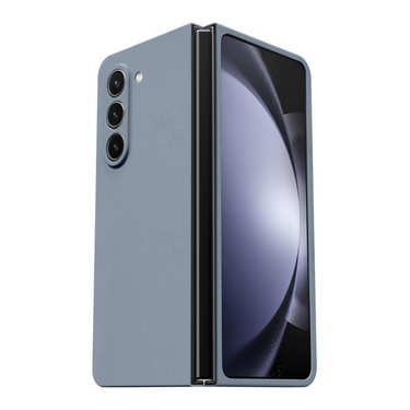 Samsung Galaxy Z Fold5 Compatible Case Cover With Polyurethane Leather - Blue